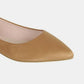 Forever Link Pointy Toe Slip On Flat Loafers