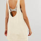 Mandy Round Neck Wide Strap Mini Dress with Pockets