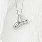 Copper Bubble Letter Pendant Necklace