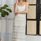 ADORA Lace Scoop Neck Midi Cami Dress