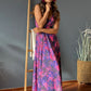 Full Size Twisted Printed V-Neck Cami Dress