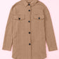 Button Up Drop Shoulder Jacket