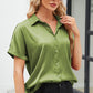 Button Up Short Sleeve Shirt