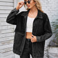 Button Up Long Sleeve Denim Jacket