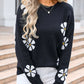 Round Neck Long Sleeve Sweater