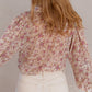 Printed Collared Neck Long Sleeve Shirt