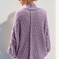Double Take Full Size Open Front Long Sleeve Cardigan