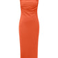 Full Size Backless Cowl Neck Sleeveless Cami Dress