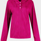 Textured Long Sleeve Hoodie