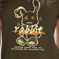 Rabbit Graphic Round Neck Short Sleeve T-Shirt