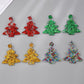 Christmas Tree Acrylic Earrings