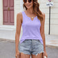 Notched Wide Strap Tank