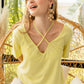 BiBi Tied Detail Short Sleeve T-Shirt - Brand BiBi