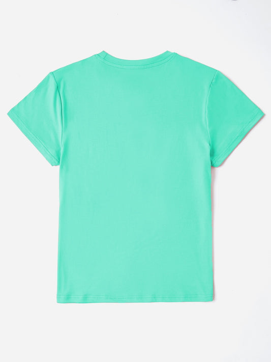 Full Size Graphic Heart Round Neck Short Sleeve T-Shirt