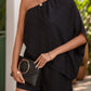 Beautiful Bea Single Shoulder Half Sleeve Romper