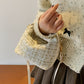 Woven Removable Strap Shoulder Bag