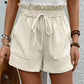 Paperbag Waist Shorts with Pockets