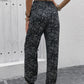 Printed High Waist Pants
