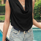 V-Neck Sleeveless Bodysuit