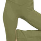 V-Waist Bootcut Long Pants