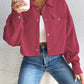 Honey Snap Down Long Sleeve Jacket