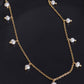 18K Gold-Plated Titanium Steel Pearl Necklace