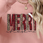 MERRY CHRISTMAS Round Neck Long Sleeve Sweatshirt
