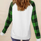 Lucky Clover Sequin Round Neck Sweatshirt