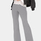 V-Waist Bootcut Long Pants