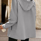 Ivy Lane Pocketed Zip Up Hooded Jacket