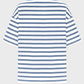 Striped Round Neck Half Sleeve T-Shirt