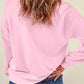 Nutcracker Graphic Round Neck Long Sleeve Sweatshirt