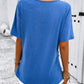 Half Zip Half Sleeve T-Shirt
