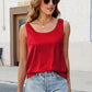 Scoop Neck Sleeveless Top