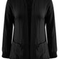Full Size Textured Open Front Long Sleeve Cardigan