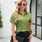 Button Up Short Sleeve Shirt