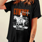 COWBOY Round Neck Short Sleeve T-Shirt