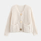 Button Down Long Sleeve Cardigan