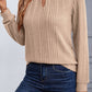 Round Neck Long Sleeve T-Shirt