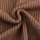 Openwork V-Neck Button Up Cardigan