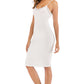 Lace Detail V-Neck Spaghetti Strap Lounge Dress