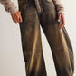 Wide Leg Jeans with Pockets