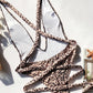 Tied Leopard Plunge One-Piece Swimwear