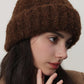 Solid Color Thermal Knit Hat