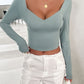 So Incredibly Me Plunge Long Sleeve T-Shirt