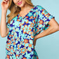 Haptics Floral Drop Shoulder Short Sleeve T-Shirt