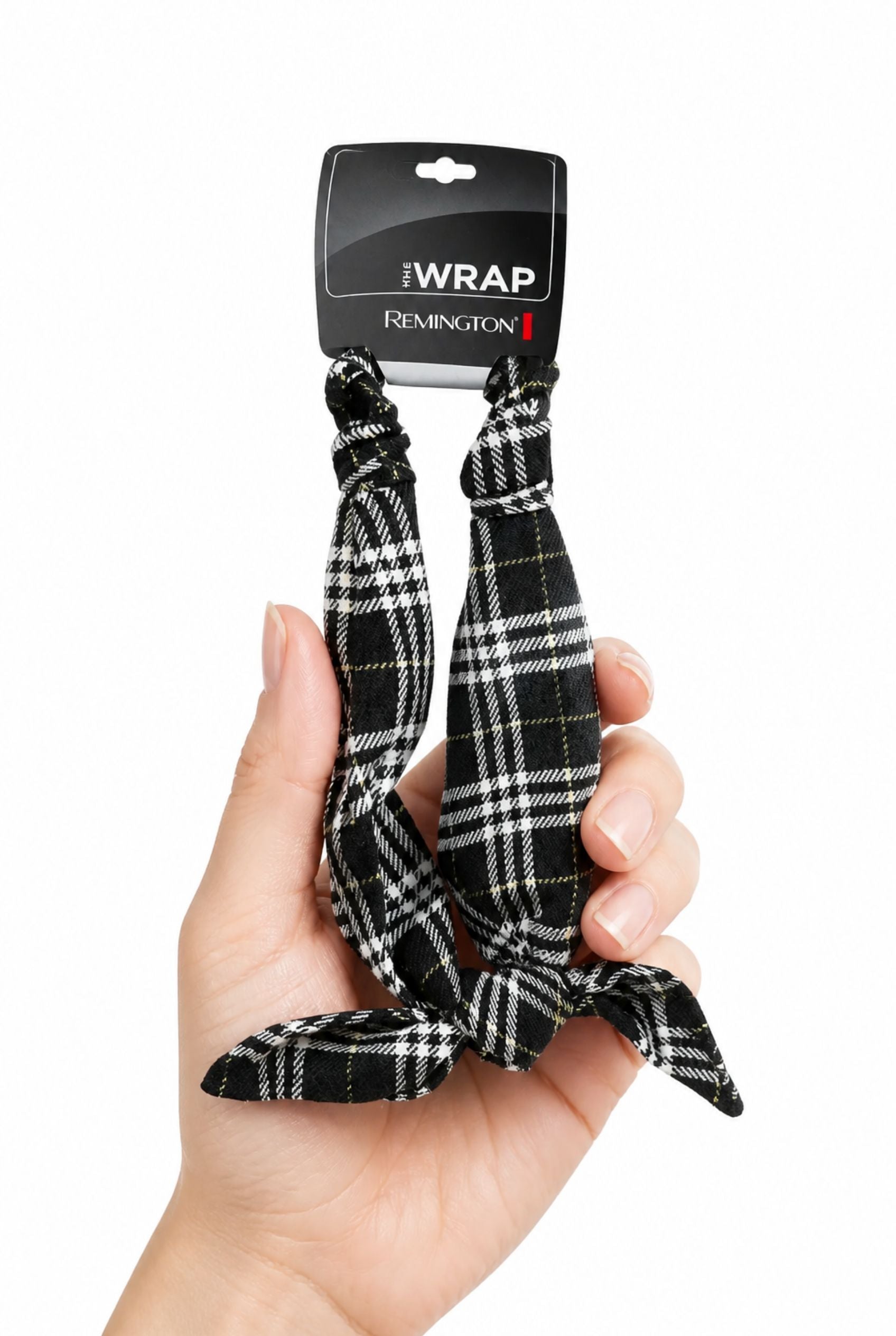Remington Sweater Plaid Knot Headwrap