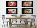Hummingbirds and Flowers Digital Art in PDF SVG PNG File Formats