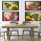 Single Butterfly with Flower Digital Art in PDF SVG PNG File Formats