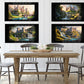 Castle with Stream Digital Art in PDF SVG PNG File Formats